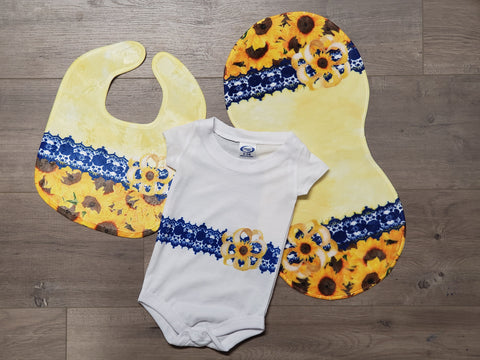 Sunflower Baby Gift Set