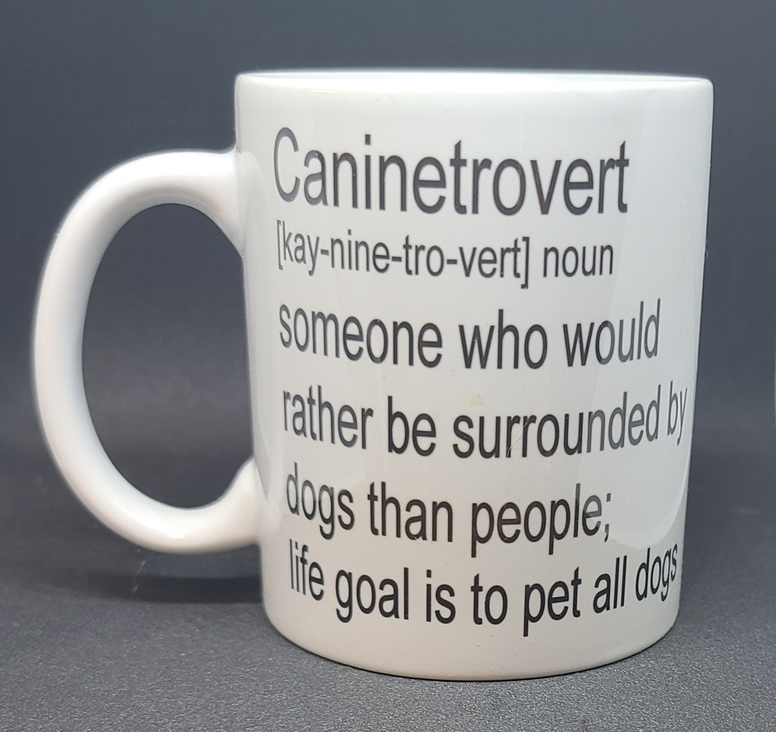 Caninetrovert Coffee Mug