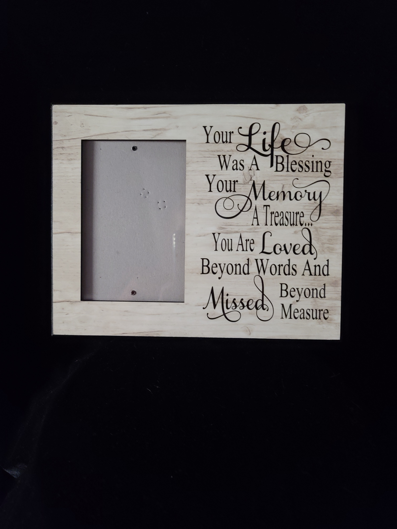 Memorial Photo frame