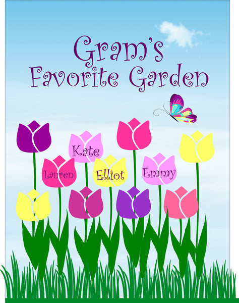 Grandma/mom garden flags